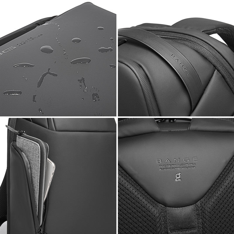 Smart Anti-Theft Backpack with USB Port for 17.3" Laptop – Bange Camaro 