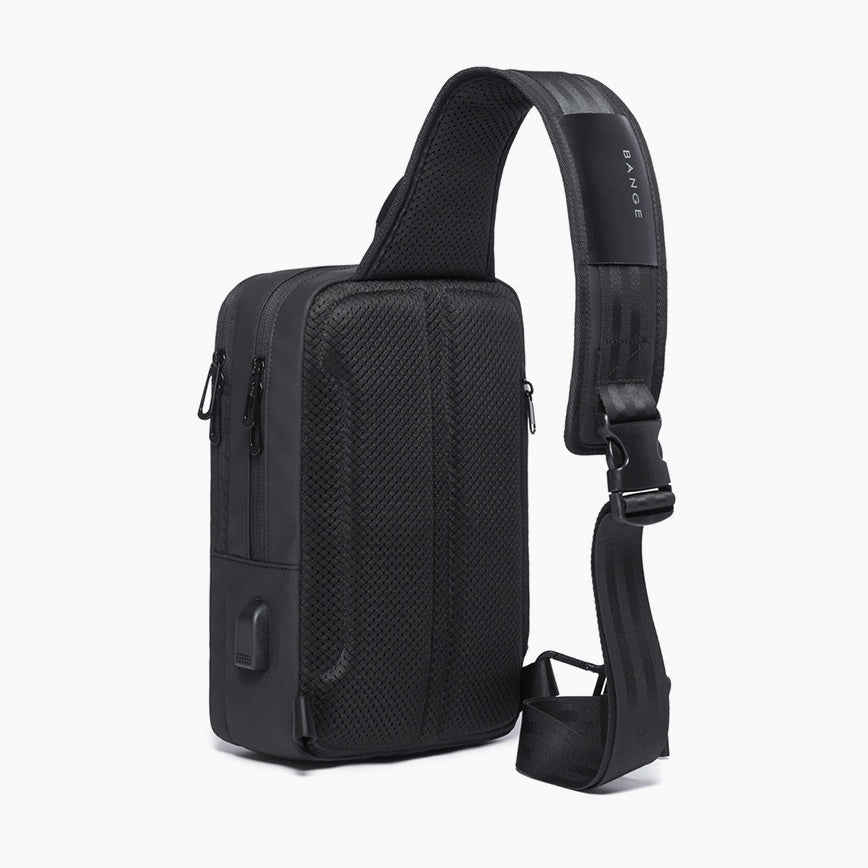 Compact Crossbody Shoulder Bag for Daily Use – Lightweight & Urban Style – Bange Energy #color_black