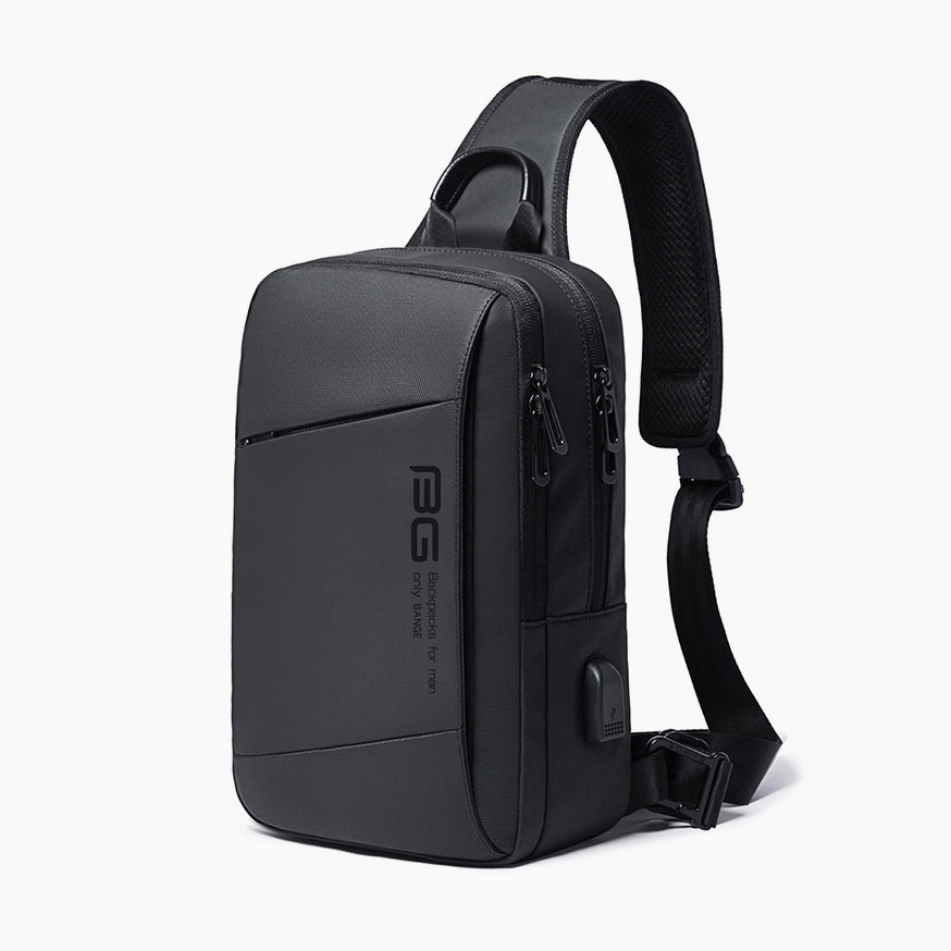 Compact Crossbody Shoulder Bag for Daily Use – Lightweight & Urban Style – Bange Energy #color_black