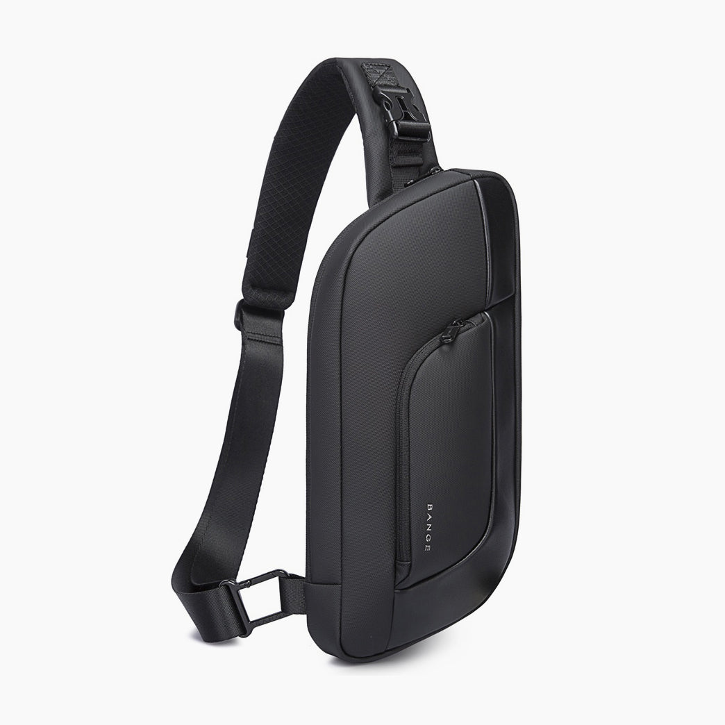 Compact Chest Bag for Everyday Use – Bange Evolute #color_black