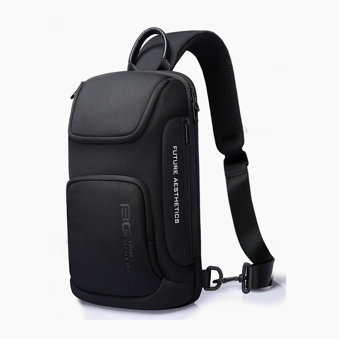 Lightweight Functional Crossbody Bag – Compact & Everyday Use – Bange Hero #color_black