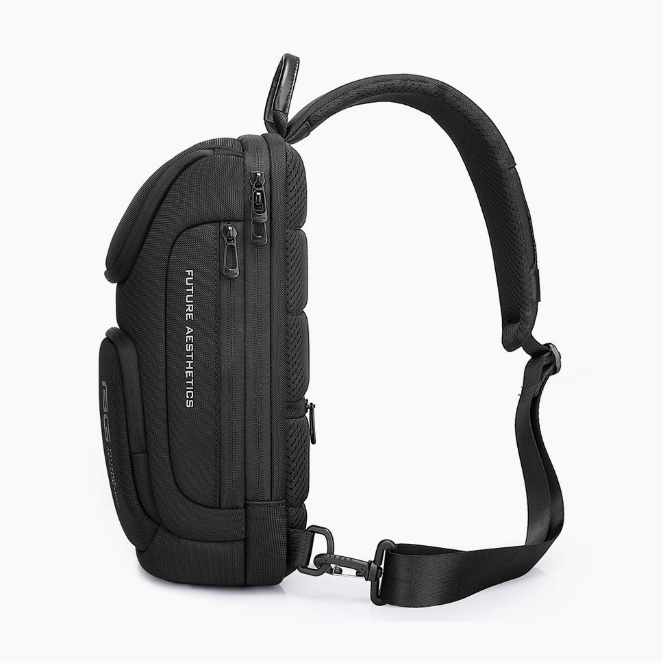 Lightweight Functional Crossbody Bag – Compact & Everyday Use – Bange Hero #color_black