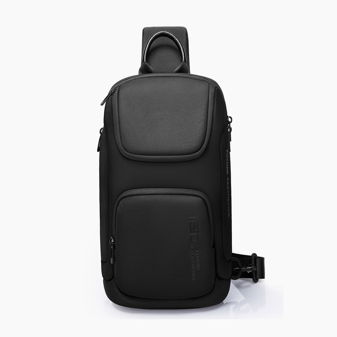 Lightweight Functional Crossbody Bag – Compact & Everyday Use – Bange Hero #color_black