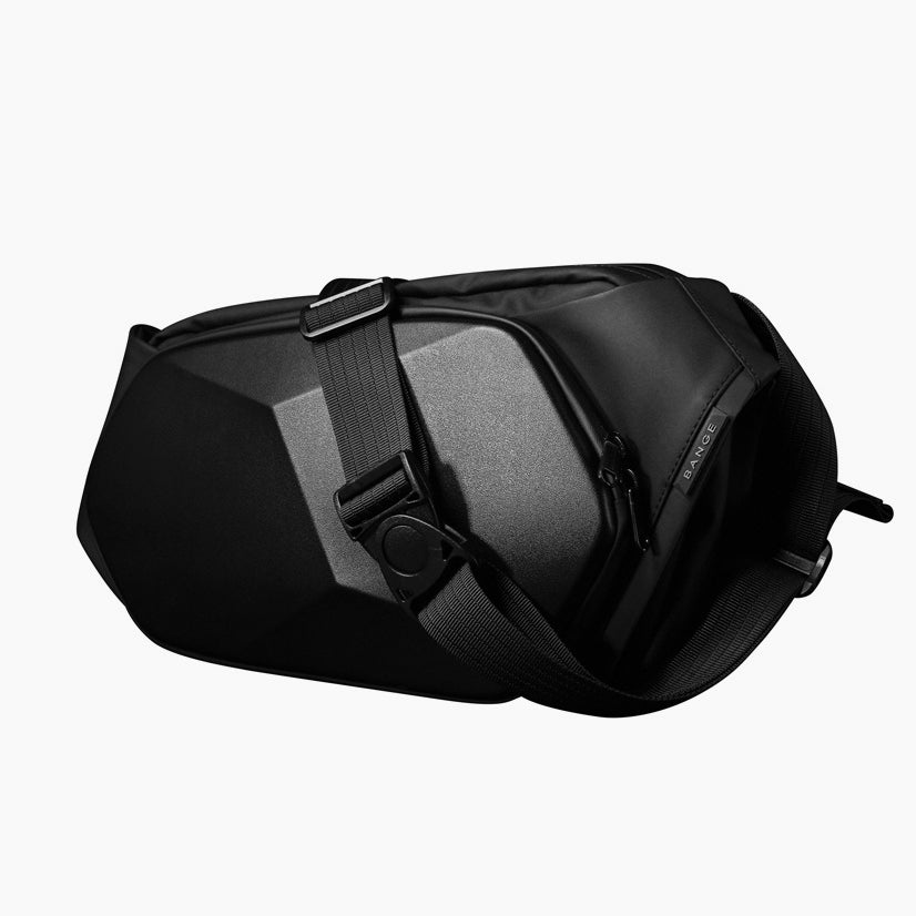 Lightweight Water-Resistant Waist Bag for Travel & Everyday Use – Bange Nayo #color_black