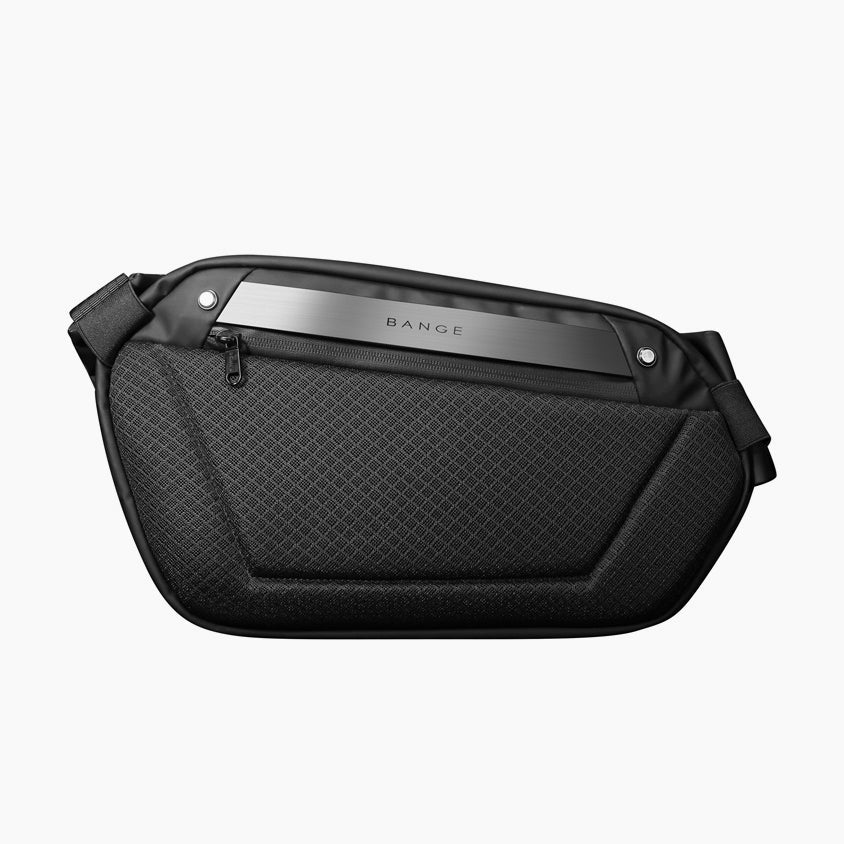 Lightweight Water-Resistant Waist Bag for Travel & Everyday Use – Bange Nayo #color_black