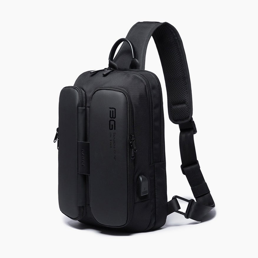 Compact Shoulder Bag for Daily Use – Bange Nero-S #color_black