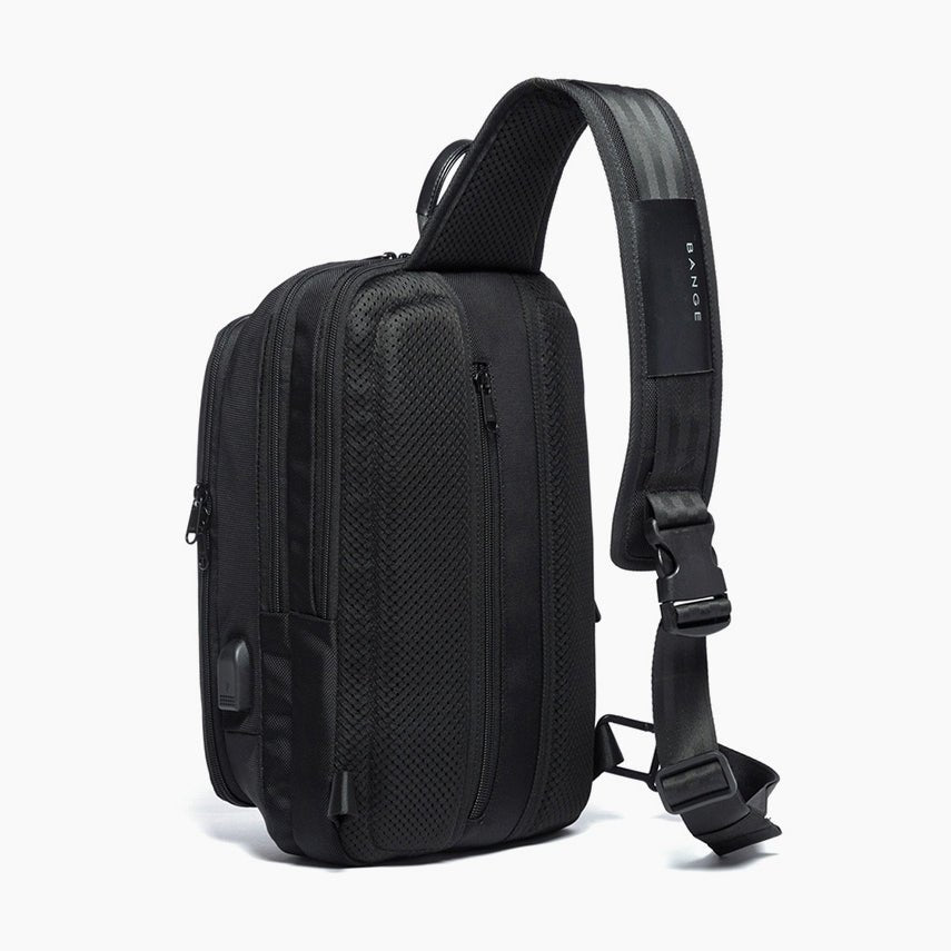 Compact Shoulder Bag for Daily Use – Bange Nero-S #color_black