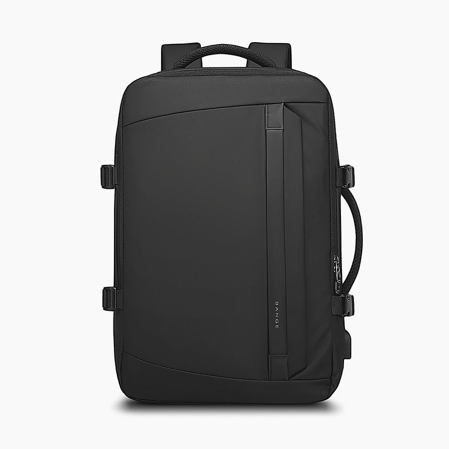 Modern Travel Backpack with Large Capacity – Bange Nomad #color_black