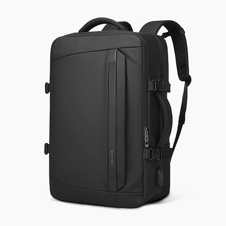 Modern Travel Backpack with Large Capacity – Bange Nomad #color_black