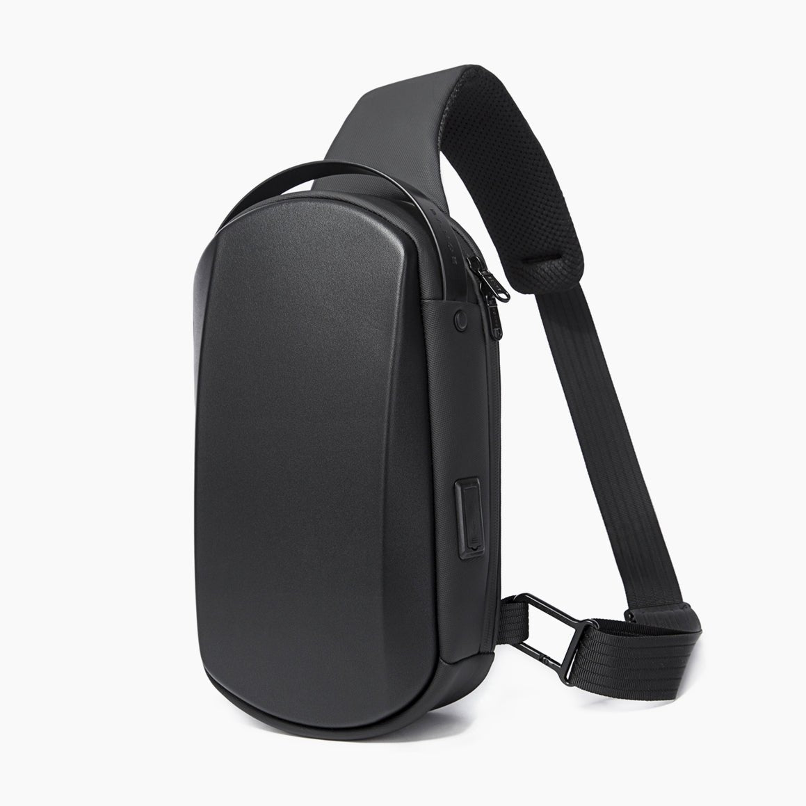 Crossbody Waterproof Bag for Daily Use – Bange Shieldy #color_black