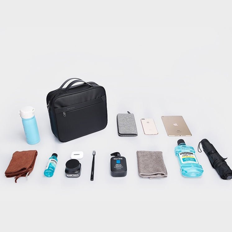 Travel Toiletry Bag with Organizer Compartments – Compact & Water-Resistant – Bange Splity 