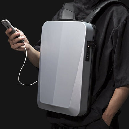 Anti-Theft Hardshell Backpack for 17.3" Laptop – Secure & Durable – Bange T-Shock II 