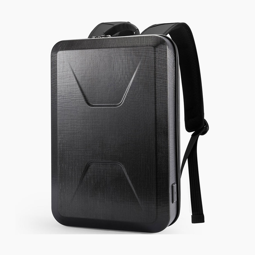 Anti-Theft Backpack with Shock Protection for 15.6” Laptop – Bange T-Shock #color_black