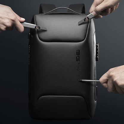 Anti-Theft Executive Backpack for 17.3" Laptop – Bange Tecsafe 