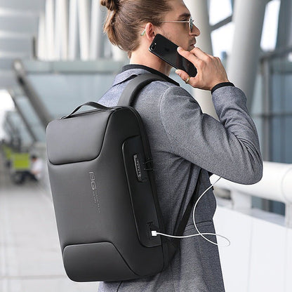 Anti-Theft Executive Backpack for 17.3" Laptop – Bange Tecsafe 