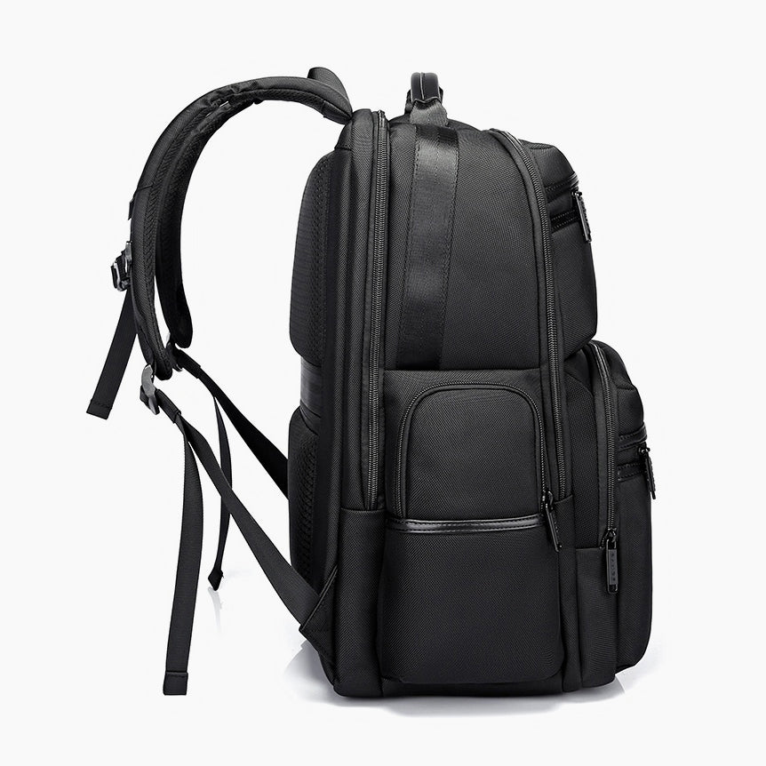 Modern Stylish Backpack for 17.3” Laptop - Daily Use – Bange Torino III #color_black
