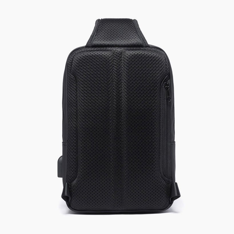 Compact Professional Crossbody Bag – Lightweight & Sleek Design – Bange Transity-S #color_black