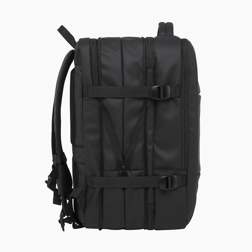 Expandable Travel & Work Backpack up to 37L – Bange Transity #color_black