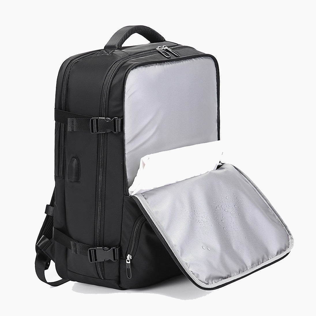 Water-Resistant Travel Backpack with Heat Protection – Bange Traverse 