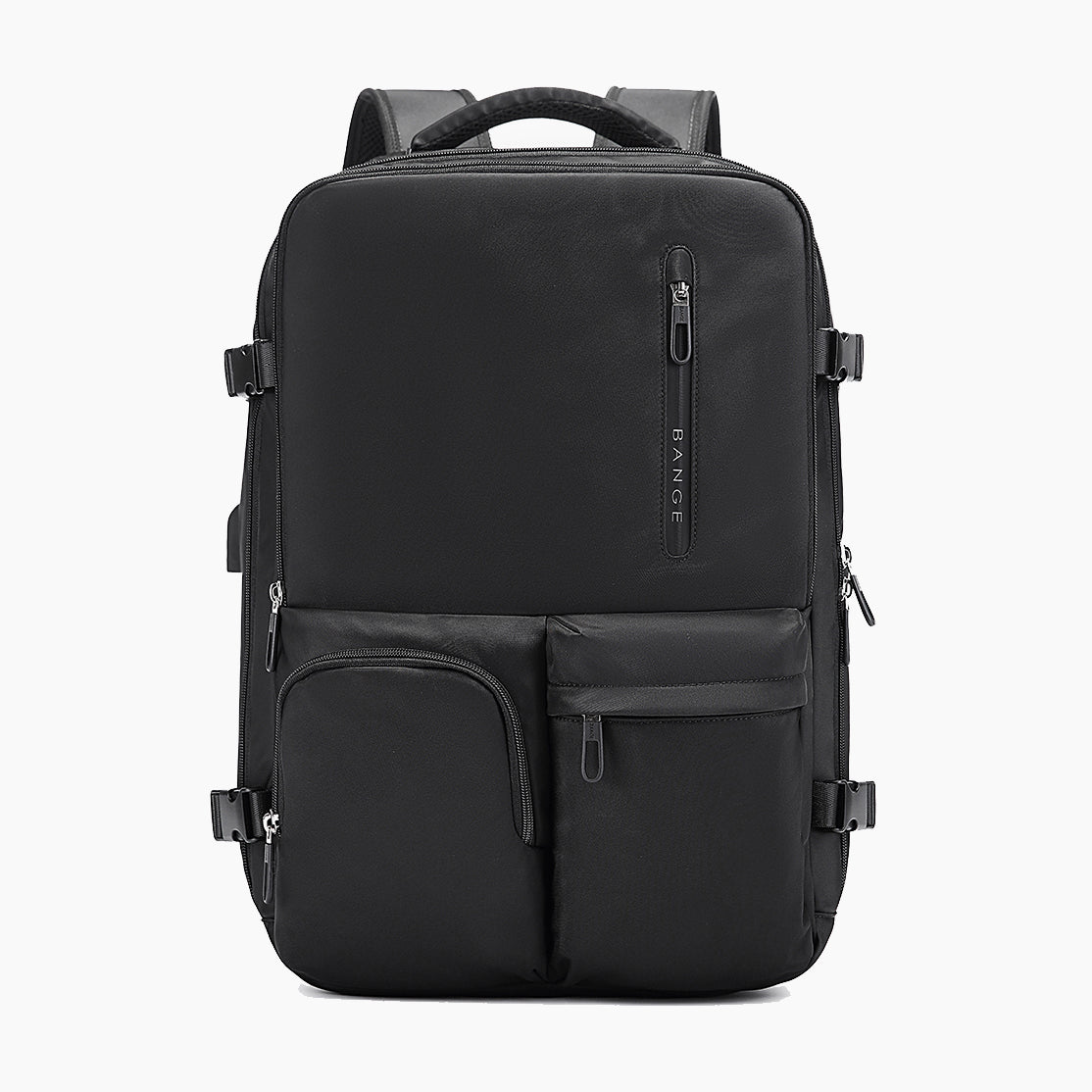 Water-Resistant Travel Backpack with Heat Protection – Bange Traverse #color_black