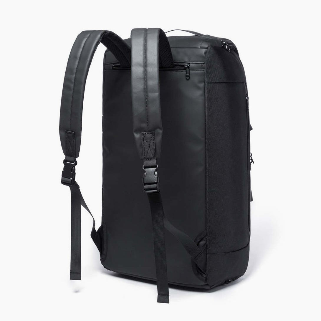 40L Travel Backpack with Crossbody Strap – Versatile & Spacious – Bange Venture #color_black